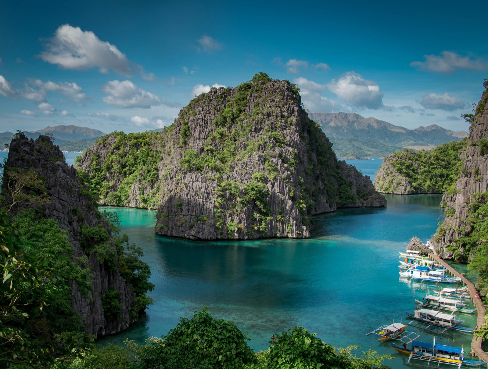 Coron lagoon, Palawan Philippines